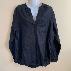 NWT 100% Linen Gap top